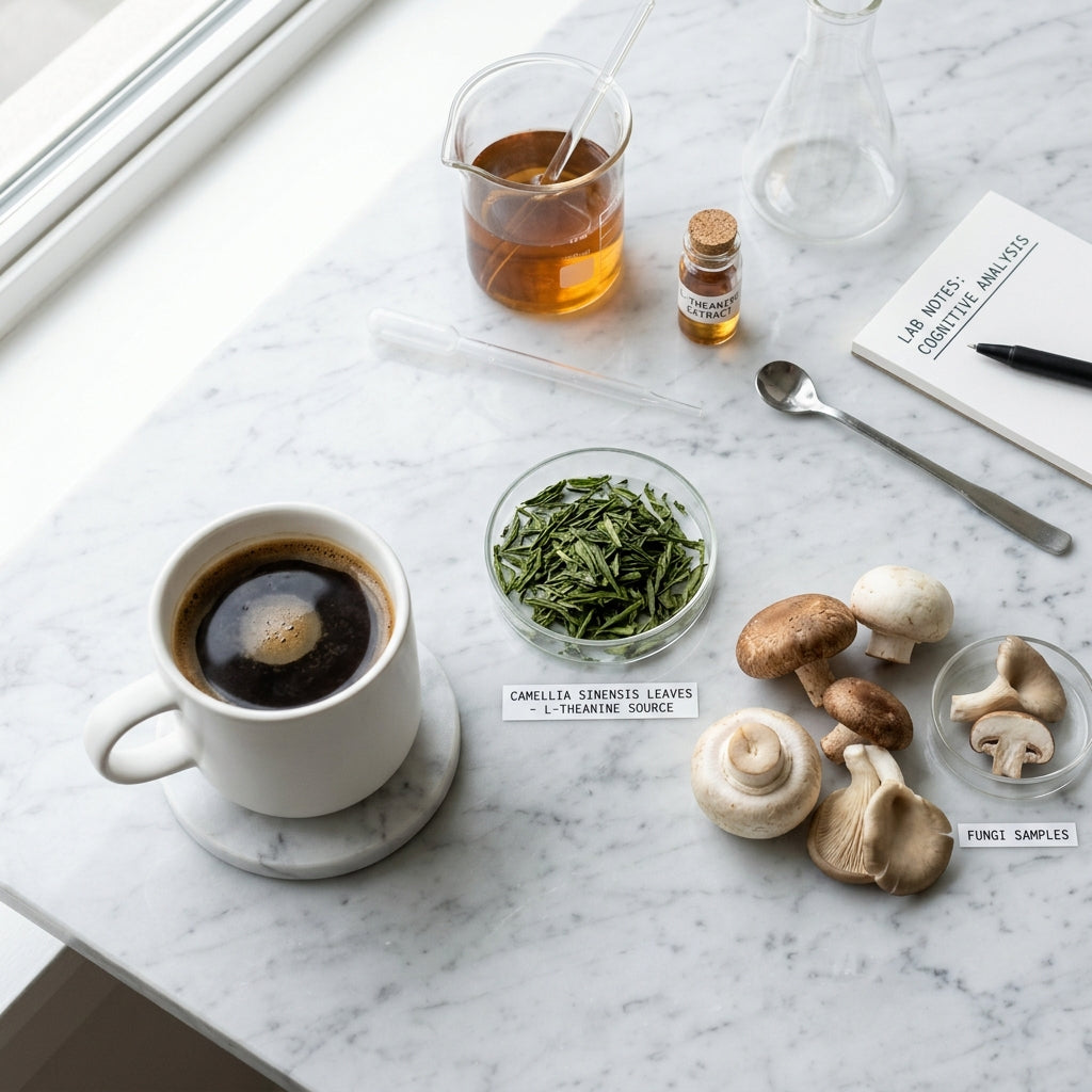 L-Theanine and Caffeine: The Science Behind Calm, Focused Energy