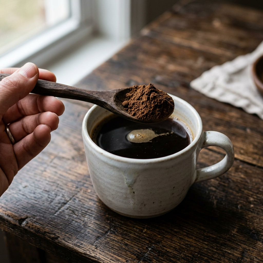 Mushroom Powder for Coffee: How to Use It & What to Look For